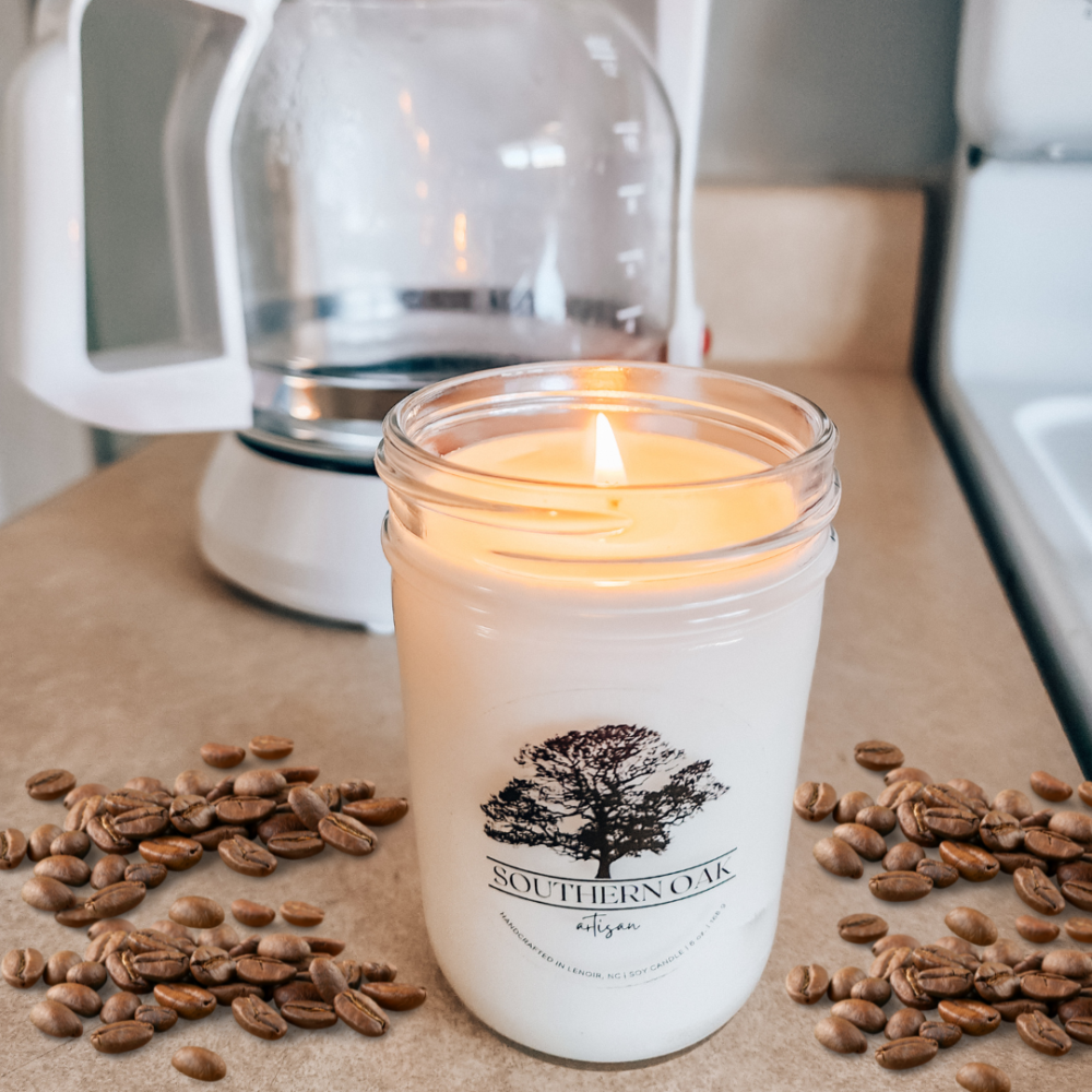 morning brew coffee candle