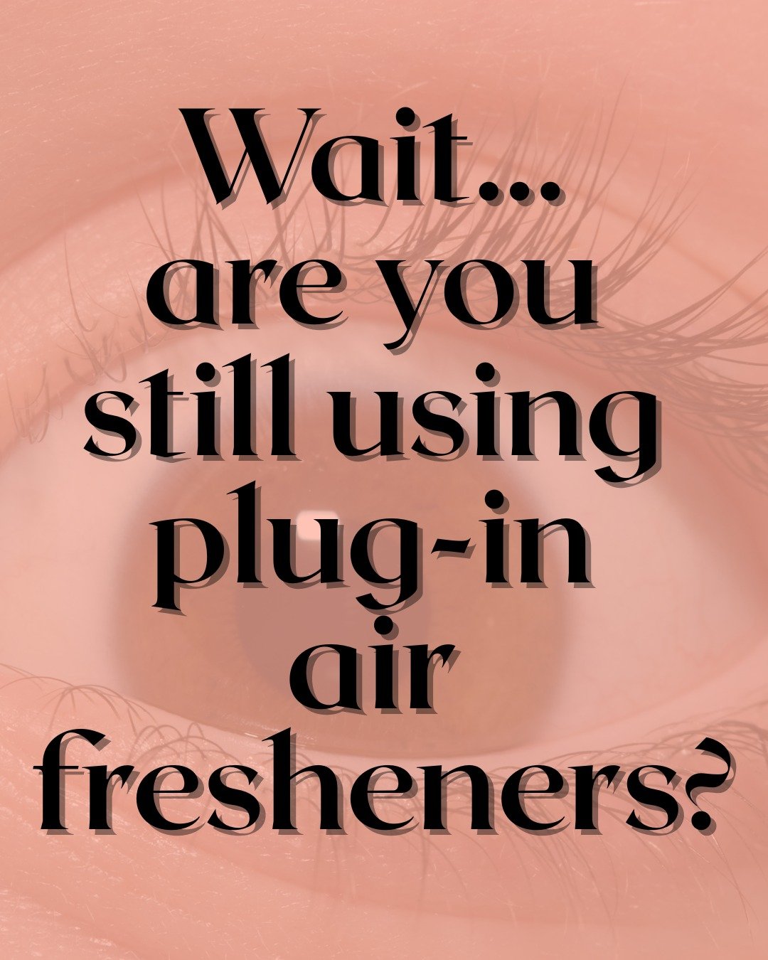 No, girl, no. 🙅🏻Most conventional fragrance plug-ins are packed with synthetic chemicals, many of which don’t have to be disclosed thanks to the vague word “fragrance.” Some of those mystery ingredients? They’ve been linked to hormone disruption and reproductive health issues. That’s a hard nope from us.We’re all for your home smelling amazing—but without the chemical cloud. That’s why our candles are made with clean ingredients, no junky fragrance blends, and zero endocrine-interrupting nonsense.You don't have to buy our healthy soy candles, but please, don't buy those plug-in air fresheners. You deserve better.