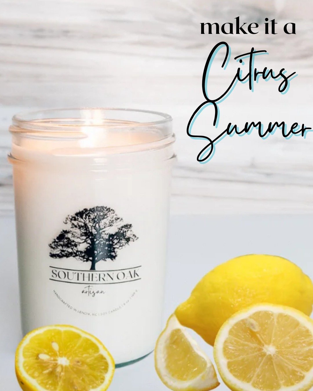 Make it a citrus summer!🍋☀️ Our Lemon Bake candle brings the sunshine inside: zesty, sweet, and fresh-from-the-oven cozy. 🍋☀️ Light it up and let the citrus vibes take over.🍋☀️ Grab yours at our shop (link in bio!)