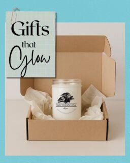 Make special occasions memorable with a healthy, cozy, soy candle! The gift of clean scents, warmth, and glow!🎁💐