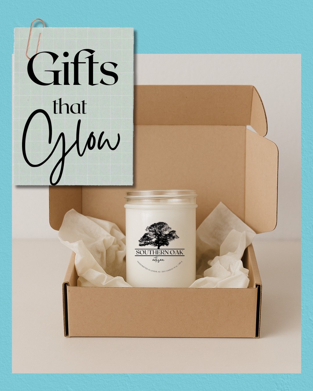 Make special occasions memorable with a healthy, cozy, soy candle! The gift of clean scents, warmth, and glow!🎁💐