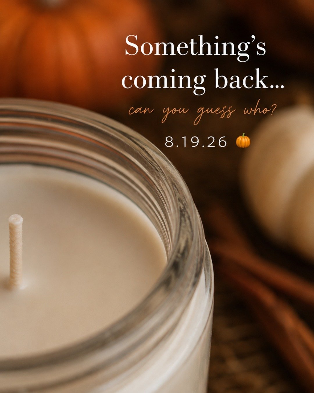 We heard August 19 is kind of a big day for pumpkin lovers… 👀🎃So we figured we’d give you one more reason to mark your calendar.An old favorite is making its way back to Southern Oak Artisan, and if you’ve been around for a while, you might already know who it is.Any guesses? 👇🎃 8.19.26