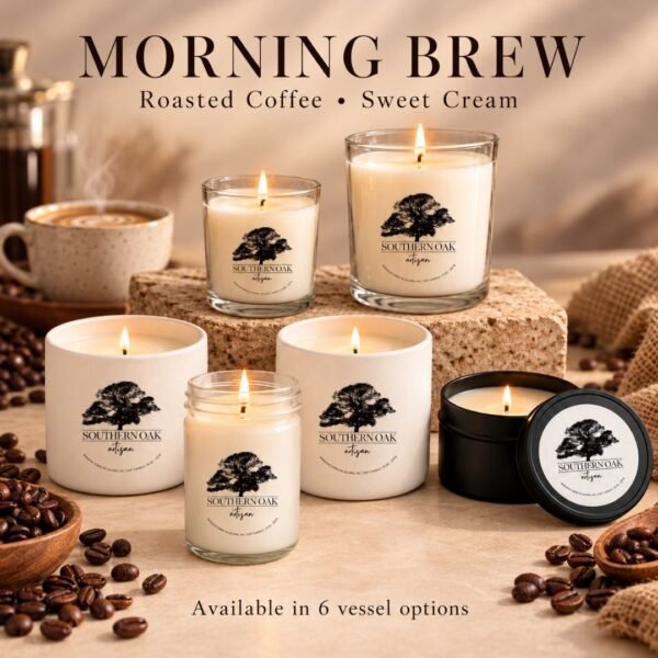 Morning Brew | Hand Poured | 100% Natural Soy Candle