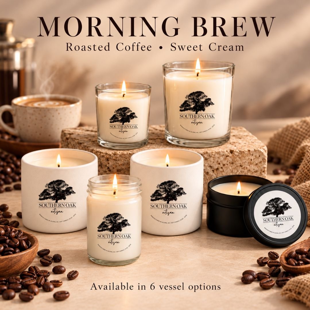 Morning Brew | Hand Poured | 100% Natural Soy Candle